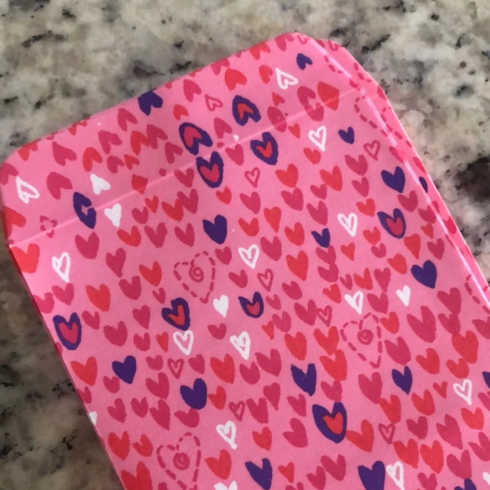 NEW LISTING!!! Mini Heart Patterned Envelopes Super Cute Mailing Crafting Gifts